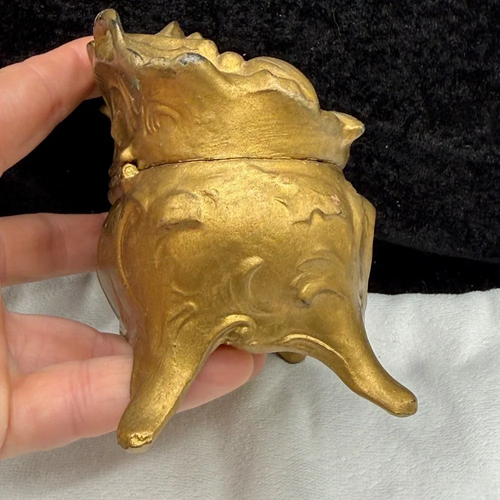 Vintage Art Nouveau Jewelry Box Casket